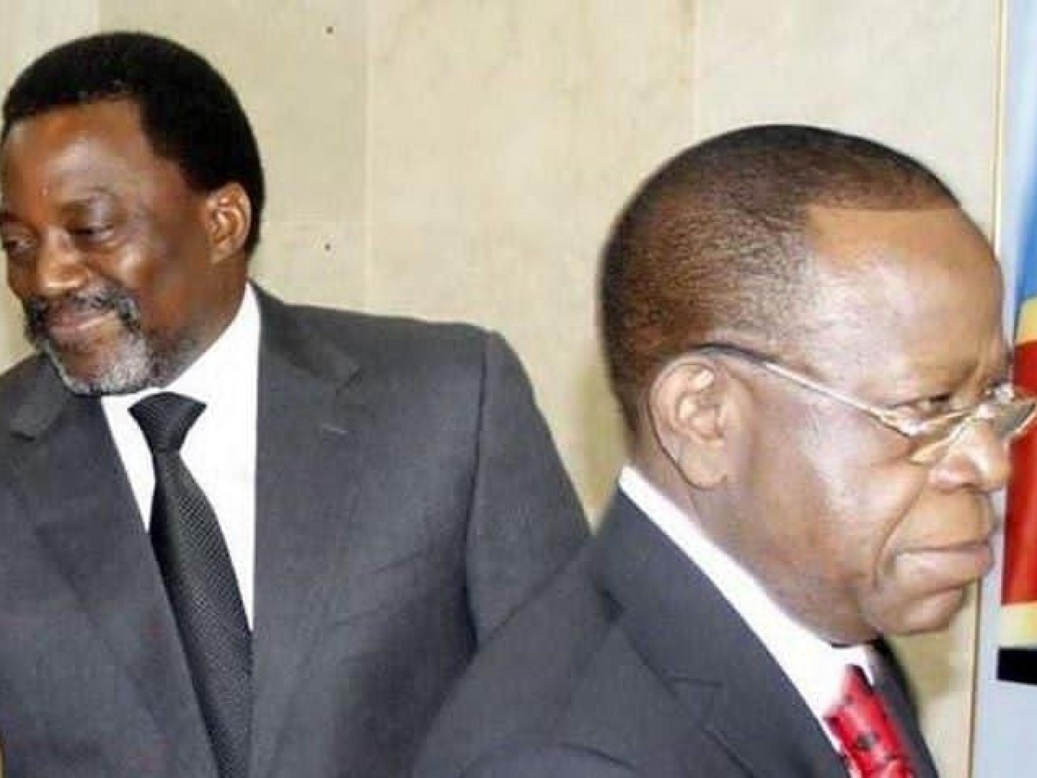 Bahati Lukwebo et Joseph Kabila
